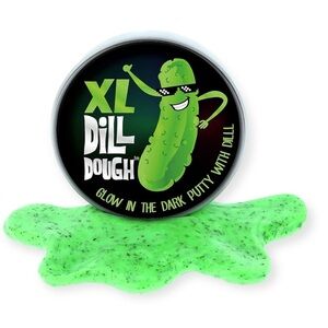 XL Dill Dough Glow in the Dark Stress Relief Putty-New